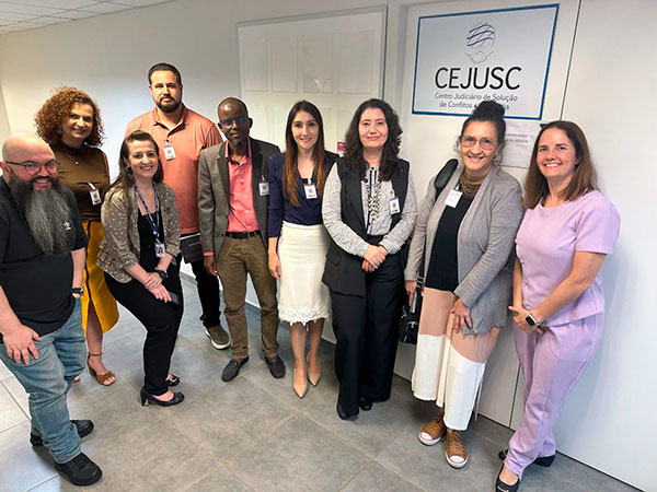 Intenção de Convênio com o Centro Judiciário de solução de conflitos e Cidadania - CEJUSC