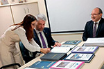 Visita Institucional e apresenta&ccedil;&atilde;o do curso de Direito ao Vice-presidente da Comiss&atilde;o de est&aacute;gio e exame de ordem da OAB/PR