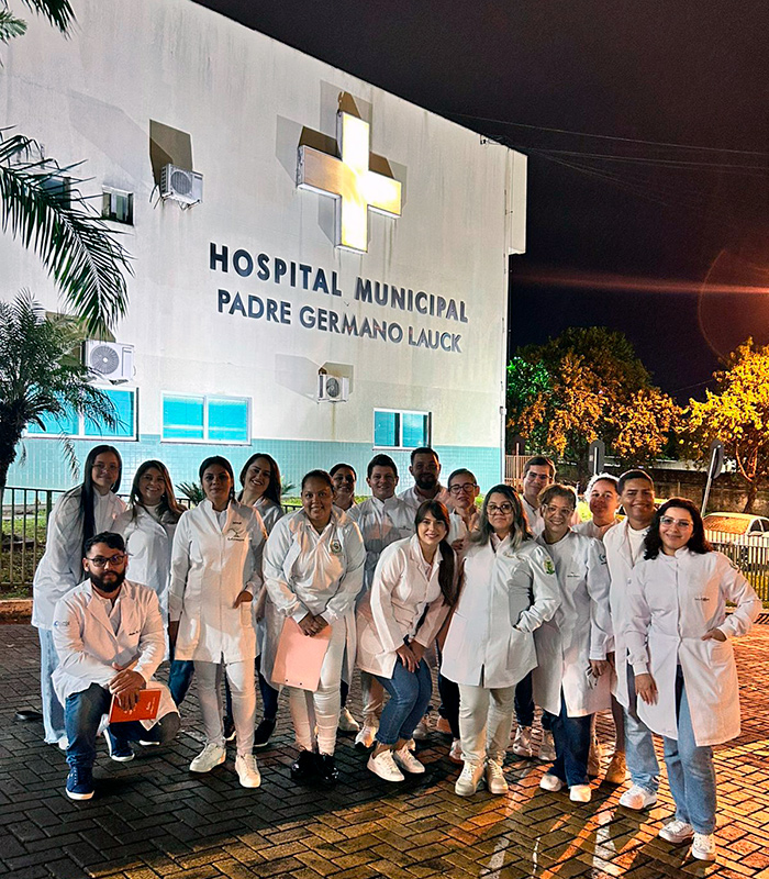 Visita técnica ao Hospital Municipal de Foz do Iguaçu