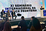 Acadêmicos e professoras do curso de Direito participam de Seminário Internacional