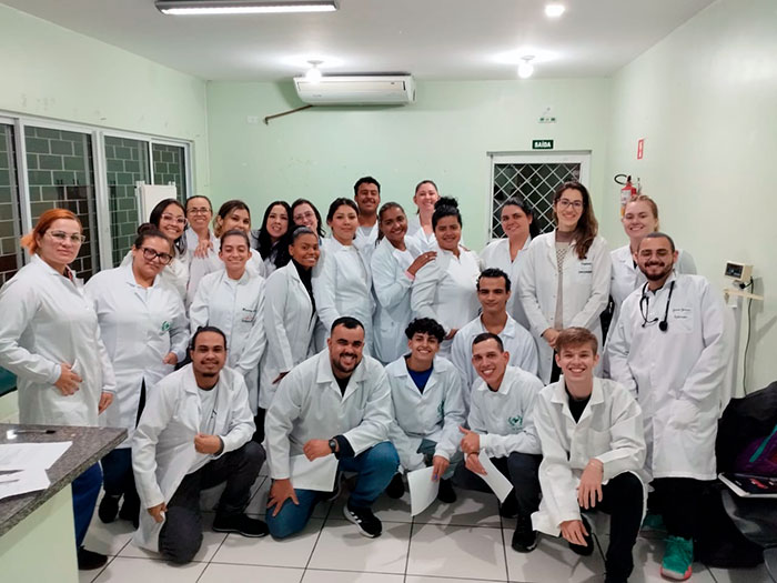 Visita Técnica dos Acadêmicos de Enfermagem na UBS Cidade Nova