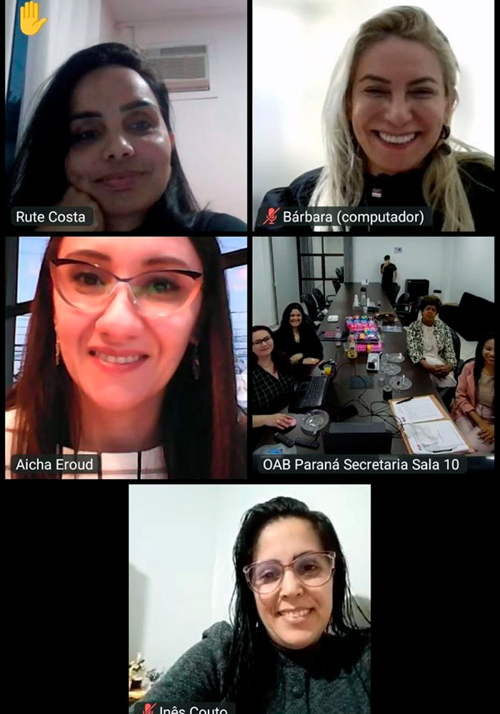 Reunião com a Comissão da Mulher Advogada da OAB