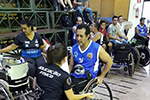 Basquete em Cadeira de Rodas com a Equipe Harpia da Fronteira