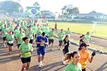 Alunos do Curso de Fisioterapia do Cesufoz Participam da Corrida do 34º Batalhão de Infantaria Motorizada