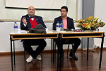 O curso de Direito do CESUFOZ recebe juristas de Portugal em palestra sobre desafios jurídicos contemporâneos