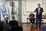 O curso de Direito do CESUFOZ recebe juristas de Portugal em palestra sobre desafios jurídicos contemporâneos